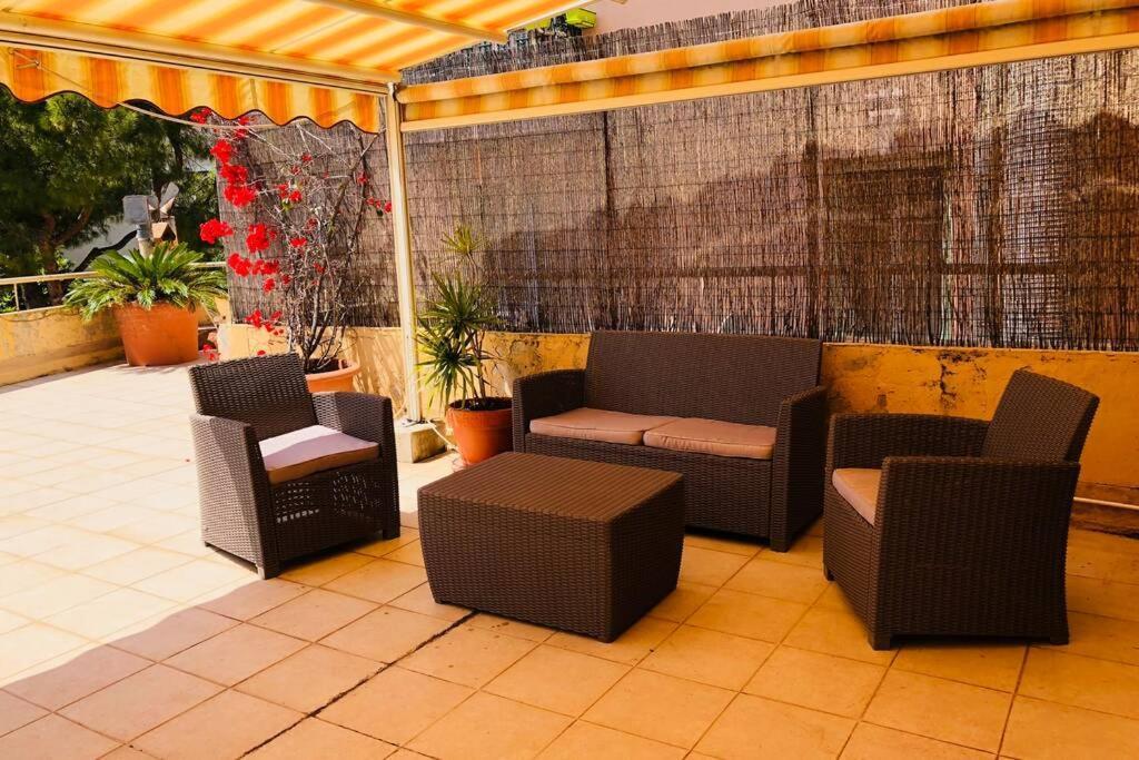 Appartement Grande Terrasse A Cote Monaco & Plage Saint-Antoine  Ngoại thất bức ảnh