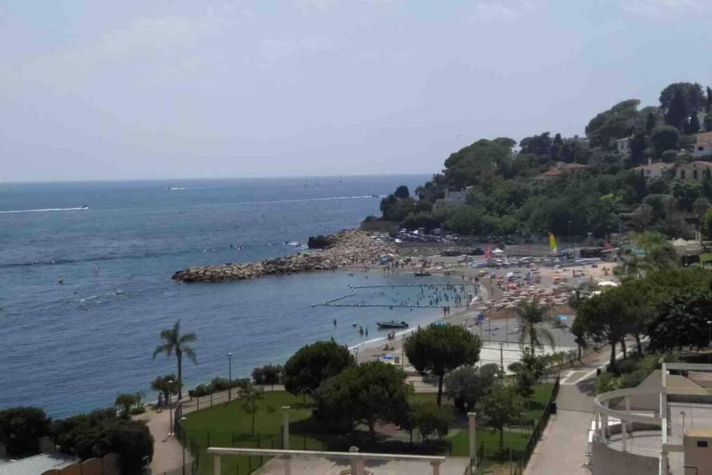Appartement Grande Terrasse A Cote Monaco & Plage Saint-Antoine  Ngoại thất bức ảnh
